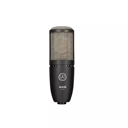 AKG P220 High-Performance Large Diaphragm True Condenser Black Microphone