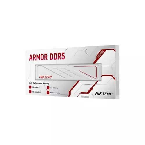 Hiksemi ARMOR 16GB DDR5 6000 MHz CL36 Desktop Ram (White) - 2