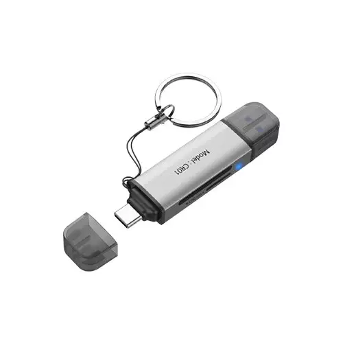 Hiksemi CR01 2 in 1 Card Reader
