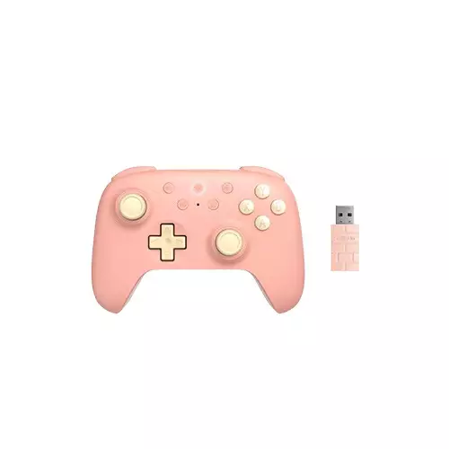 8BitDo Ultimate 2C Wireless Tri-mode Gaming Controller (Peach) - 1