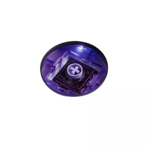 8BitDo Arcade Gaming Controller Transparent Purple Signature Edition - 2