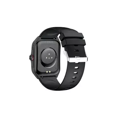 Blisbond Crescent AMOLED 1.95" Display Bluetooth Calling Smart Watch (Black)
 - 3