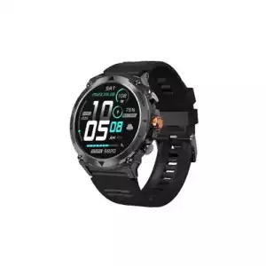 Blisbond Titan AMOLED Bluetooth Calling Smart Watch (Black)
