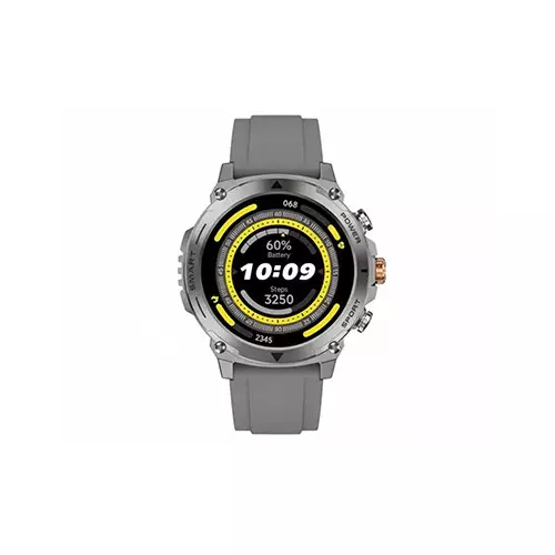 Blisbond Titan AMOLED Bluetooth Calling Smart Watch (Silver) - 2