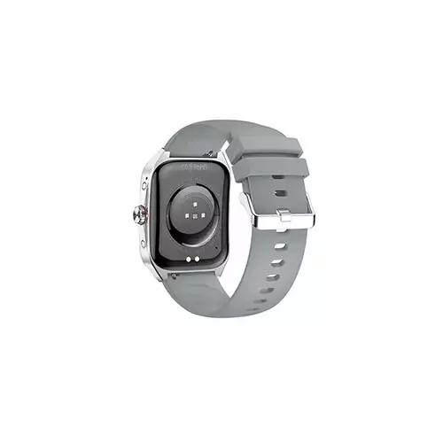 Blisbond Crescent AMOLED 1.95" Display Bluetooth Calling Smart Watch (Gray) - 1
