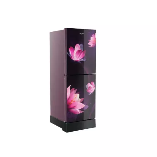 Whirlpool Fresh Magic Pro 257L Glass Door Florina Purple Refrigerator - 2