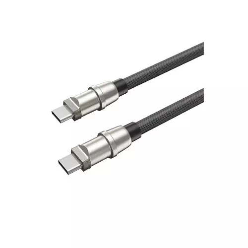 BWOO BO-X310 2 In 1 Type-C to Type-C Charging Cable Built-in Phone Lanyard - 2