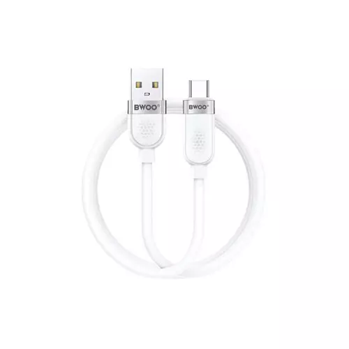 BWOO BO-X315C 3A 1M USB-A to USB-C Charging Cable - 1