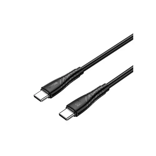 BWOO BO-X318CC 60W 1M Type-C to Type-C Charging Cable - 1