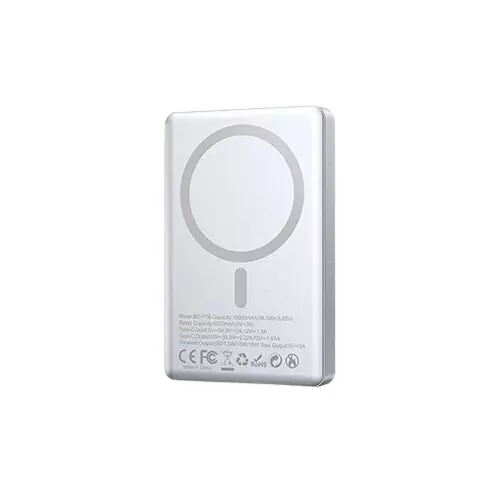 BWOO BO-P76 10000mAh Ultra Slim Magnetic Power Bank - 0