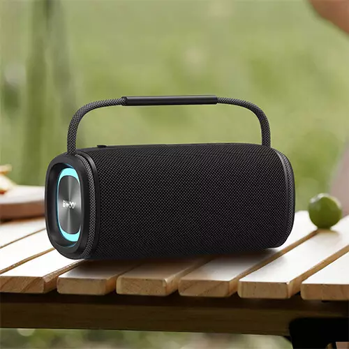 BWOO BO-BS91 RGB IPX6 Dual Speaker Portable Bluetooth Speaker - 3