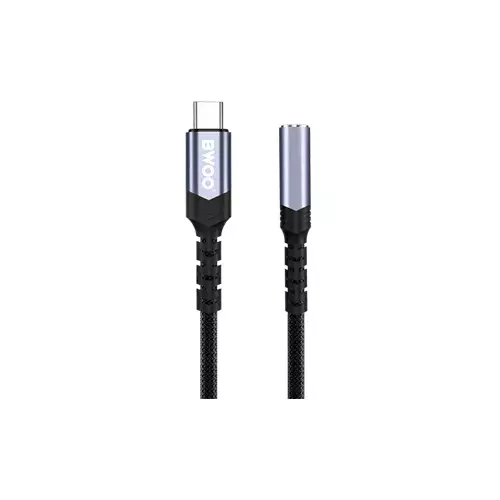 BWOO BZ-47 USB-C to 3.5mm AUX Audio Converter