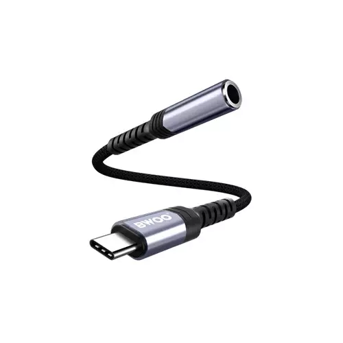 BWOO BZ-47 USB-C to 3.5mm AUX Audio Converter - 2