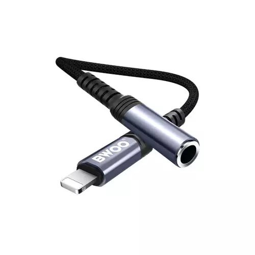 BWOO BZ-48 Lightning to 3.5mm AUX Audio Converter - 2