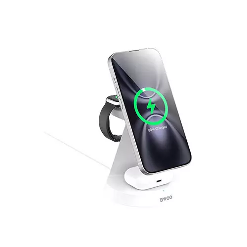 BWOO BO-WL23 3 in 1 Wireless Charger - 2