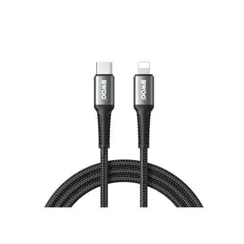 BWOO BO-X288C-L 1M PD 27W USB-C to Lightning Fast Charging Cable