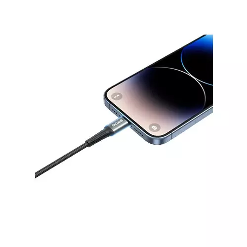 BWOO BO-X288C-L 1M PD 27W USB-C to Lightning Fast Charging Cable - 4