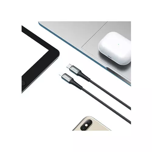 BWOO BO-X288C-L 1M PD 27W USB-C to Lightning Fast Charging Cable - 5