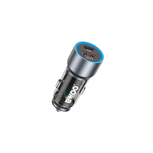 BWOO BO-CC95 43W USB-C 2 Ports Car charger