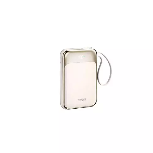 BWOO BO-P80 10000mAh Magnetic Power Bank With Built-In Charging Cable - 2