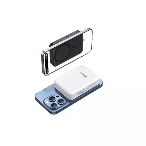 BWOO BO-P59 10000mAh Mag Safe Power Bank With Supporting Stand - 5