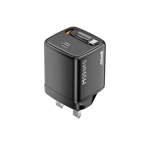 BWOO  BO-CDA232 65W GaN Retractable  USB-C  Charger Cable