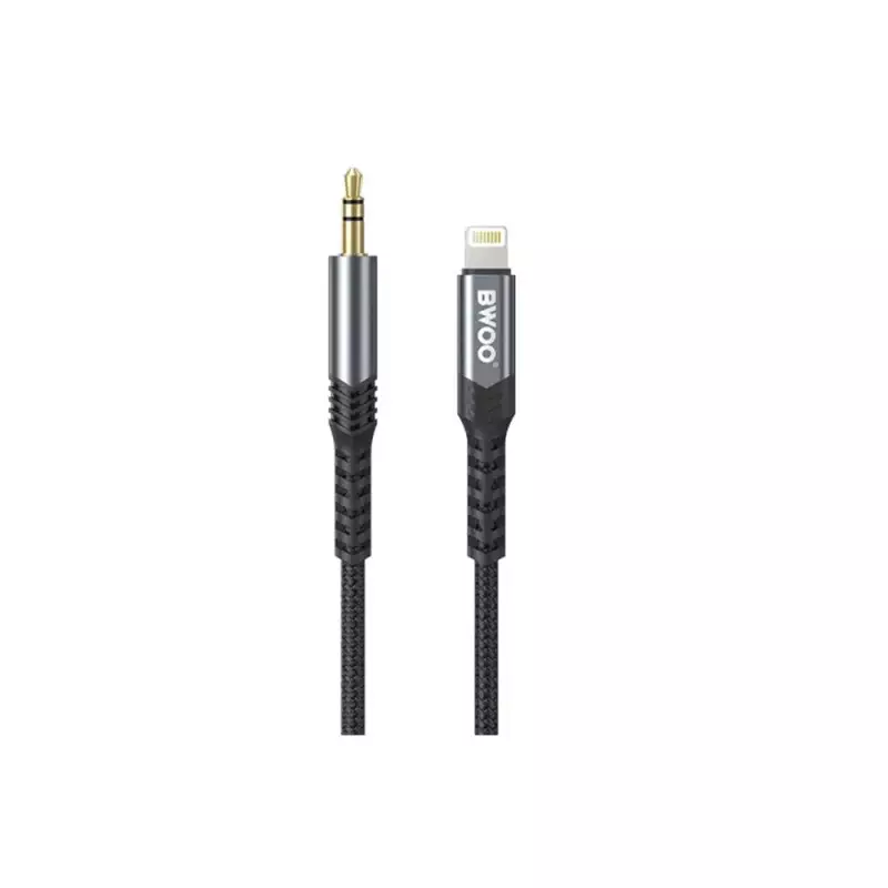 BWOO BO-AUX068 1.2 Meter Lightning to 3.5mm Audio Cable