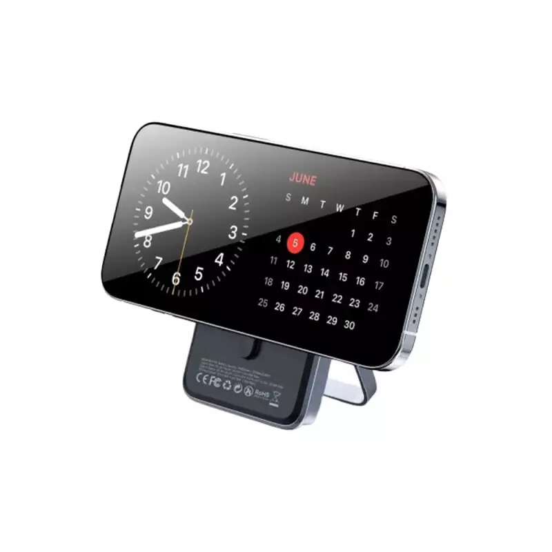BWOO BO-P83 10000mAh 22.5W Magnetic Power Bank with Foldable Holder - 1