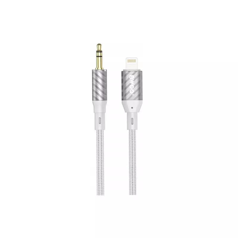 Bwoo BO-AUX073 1 M Lightning Male to 3.5mm Male Audio Cable