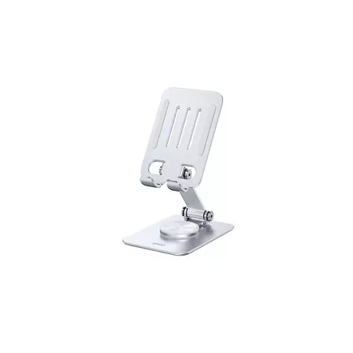 BWOO BO-ZJ144 Adjustable 360  Rotation Base Phone Stand (Silver) - 7