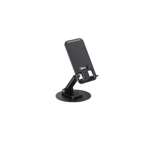 BWOO BO-ZJ132  Aluminum Alloy 360° Rotating Foldable Desktop Phone Holder - 2