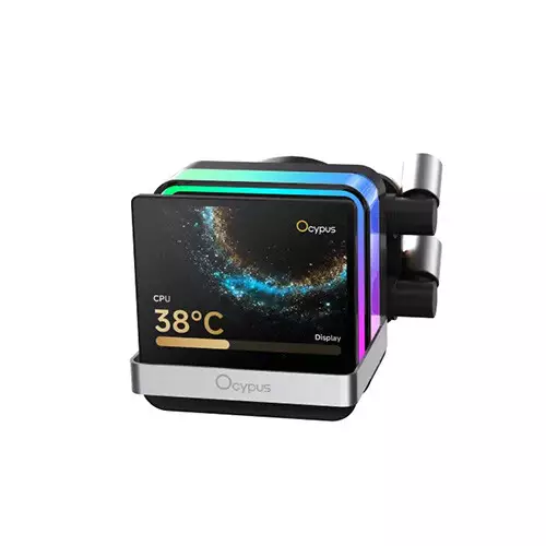 Ocypus SIGMA L36 PRO BK AIO Liquid 360mm CPU Cooler With Display - 3