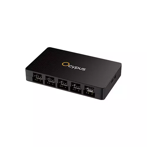 Ocypus Delta EH10 PRO 10 x 4-Pin PWM Fans ARGB Convertor