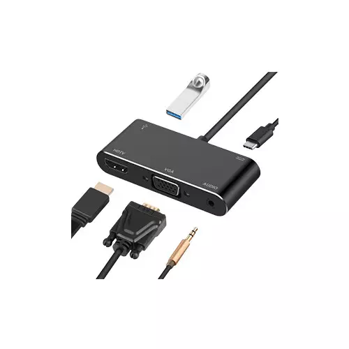 Onten 9573s Type-C to Dual Display Adapter - 2
