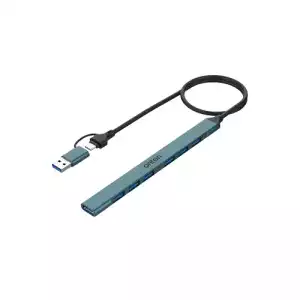 Onten ONT-UCA9702 2 in 1 USB-C+USB 3.0 7 Port Hub