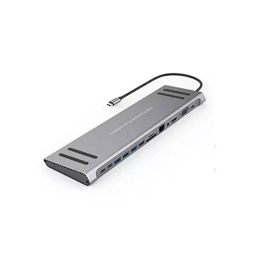 Onten OTN-9199A 14 in 1 Type-C Multi-Function Docking Station