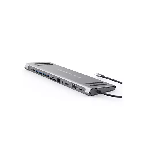 Onten OTN-9199A 14 in 1 Type-C Multi-Function Docking Station - 1