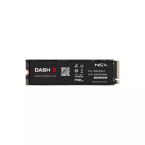 NCX Dash 3 4TB PCIe Gen 3.0 NVMe SSD with HMB Cache