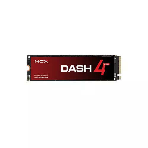 NCX Dash 4 Pro 2TB PCIe Gen 4.0 NVMe SSD with DRAM Cache