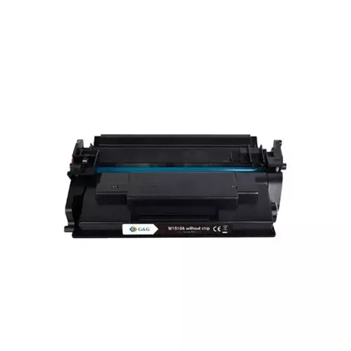 G&G W1510A Black Laser Toner Without Chip - 1