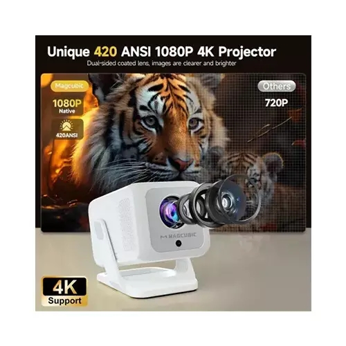 Magcubic HY310X Mini 1080P 420 ANSI Lumens 4K Android Projector - 2