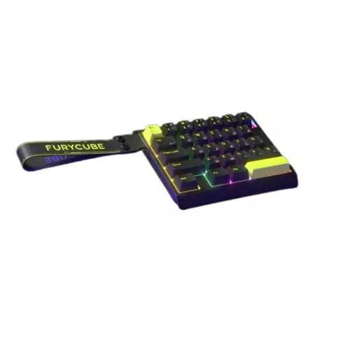 Furycube M30HE Hall Effect Magnetic Switch Gaming Keyboard-Black - 0