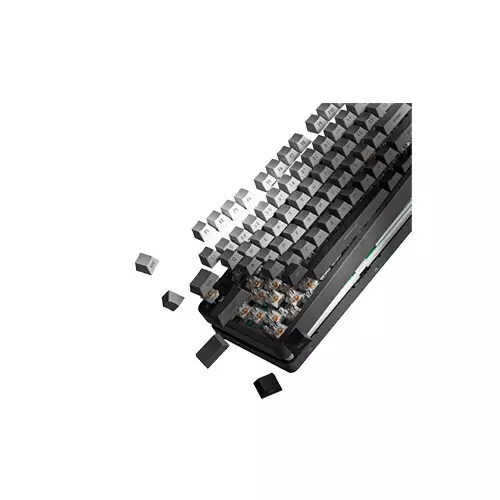 Furycube G87 Pro Gasket Wired RGB Mechanical Keyboard (Grey) - 2