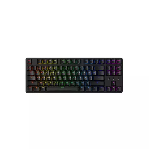 Durgod Cavalry 87 RGB Kailh Speed Silver Switch Hot-Swappable Mechanical Keyboard