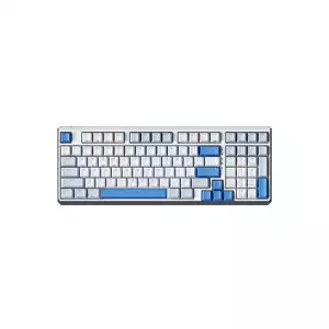 Durgod K615w Kailh Turbo Silver Hot-Swappable Tri-Mode Mechanical Keyboard (Echo Corona)