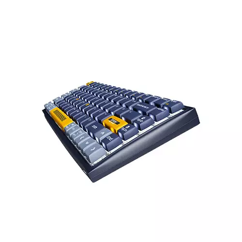 Durgod K710 Hi Keys Kailh Turbo Silent Red Dual Mode Wireless Mechanical Keyboard - 2