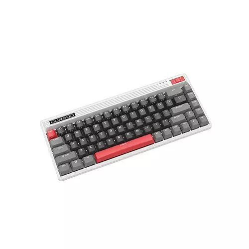 Durgod K230 Fusion Cherry MX Black Switch Tri-Mode Mechanical Keyboard (Steam) - 1