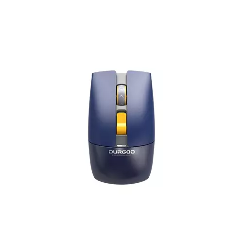 DURGOD Hi Click Dual Mode Mouse (Dark Blue)