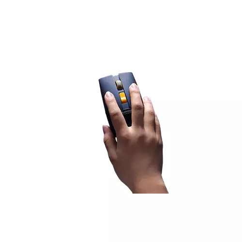DURGOD Hi Click Dual Mode Mouse (Dark Blue) - 1