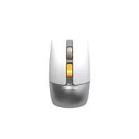 DURGOD Hi Click Dual Mode Mouse Silver White